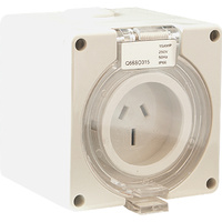 3 Pin Wall Socket (Flat Pin)