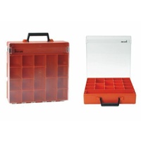 Orange Rolacase with Clear Lid
