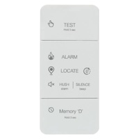 Red Professional Wireless Smoke Alarm Wall Controller