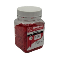 Maible Red Wall Plug 6G x 25mm (200 Jar)