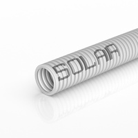 25mm Solar Corrugated Conduit Heavy Duty Grey (50mtr Roll)