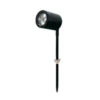 SAL Newport Tri-Colour LED Garden Spike Light Black
