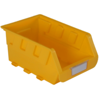 StorageTek Storage Bin Size 2 Yellow