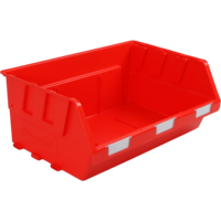 StorageTek Storage Bin Size 6 Red