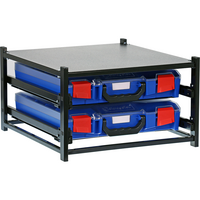 StorageTek Drawer Frame with 2 x Small Clear Lid Cases