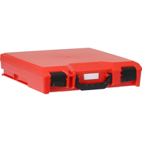 StorageTek Case Small with Solid ABS Lid Red