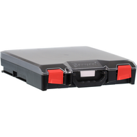 StorageTek Case Small with Clear Lid Black