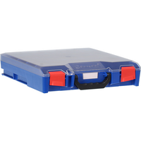 StorageTek Case Small with Clear Lid Blue