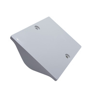 Sureset Horizontal Corrugated Mounting Block Light Grey