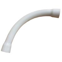 20mm Sweep Bend 90 Degree Grey