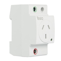 Tesla 10A Double Pole DIN Rail GPO
