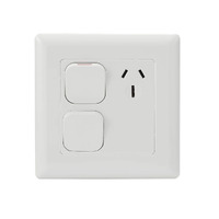 Tesla Single Powerpoint 15A + Extra Switch Large Dolly