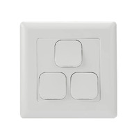 Tesla 3 Gang Switch Large Dolly (Large Plate)