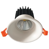 Tradelike 12W Coby Tri-Colour COB LED Downlight (90mm) White