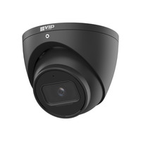 VIP Vision Professional AI Series 6.0MP Fixed Turret Dome Camera Black
