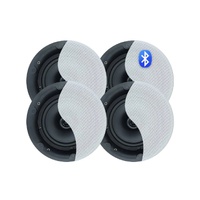Weconic 6.5" Bluetooth Ceiling Speaker System (4 Pack)