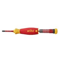 Wiha PocketMax 4 in 1 Magazine Style Electrician's Screwdriver