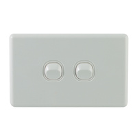 QCE 2 Gang Double Light Switch