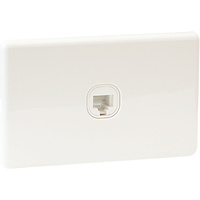 QCE Slimline CAT6 Data Outlet