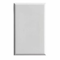 HPM Excel Blank Plate White