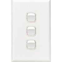 HPM Excel 3 Gang Light Switch