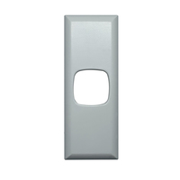 HPM Excel 1 Gang Architrave Light Switch White Cover