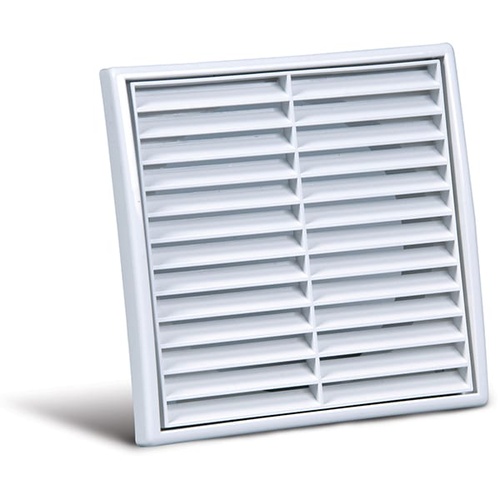 125mm Fixed Grille (White)