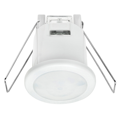Pir security light with store internal alarm