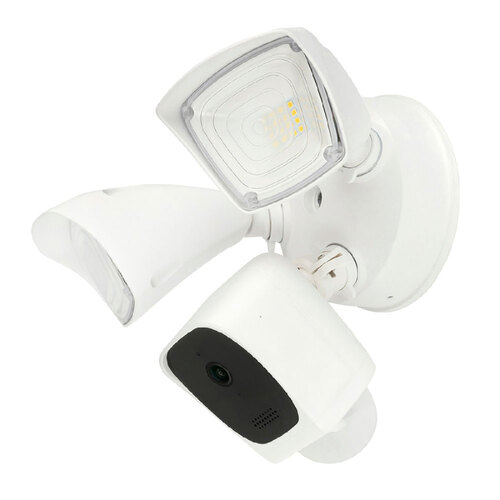 Brilliant Smart Protector Security Floodlight with Smart WiFi Camera
