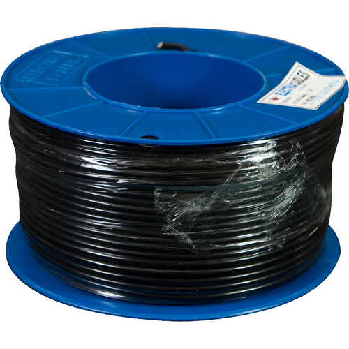 4.0mm Building Wire Black (100mtr Roll)