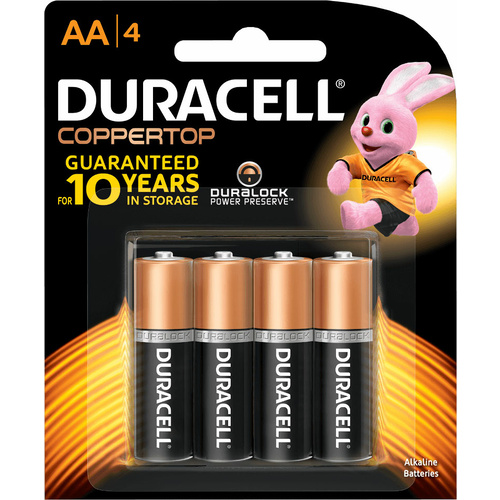 Duracell All Purpose AA Batteries (4 Pack)