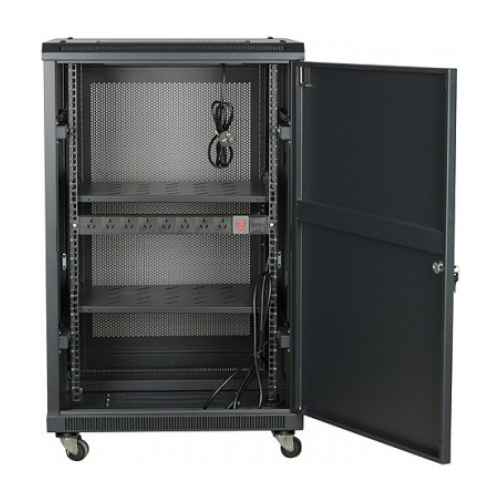 18RU Server Rack Data Cabinet 600mm wide x 600mm Deep