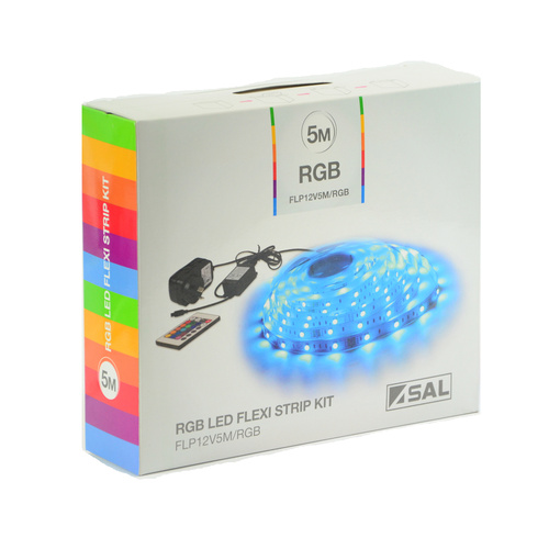 SAL 5 Metre Led Strip Light Kit RGB