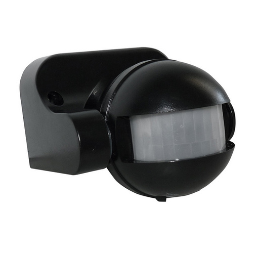 Matelec 180 Round Motion Sensor Black