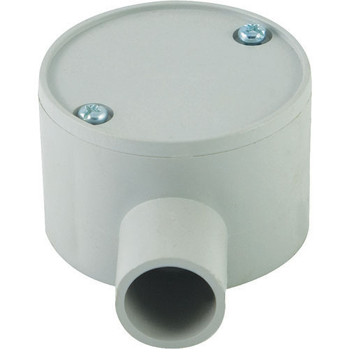 20mm 1 Way Shallow Junction Box