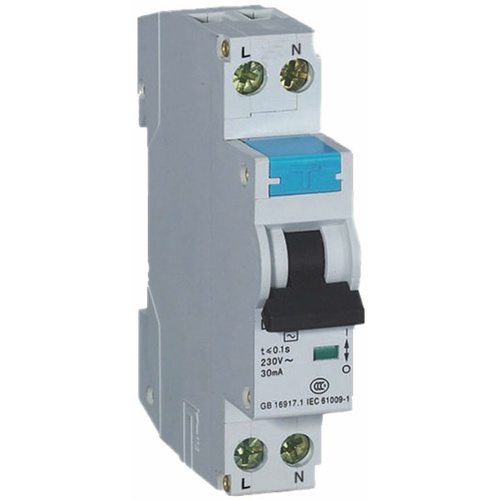 RCD / MCB Safety Switch 1 Pole 4.5kA