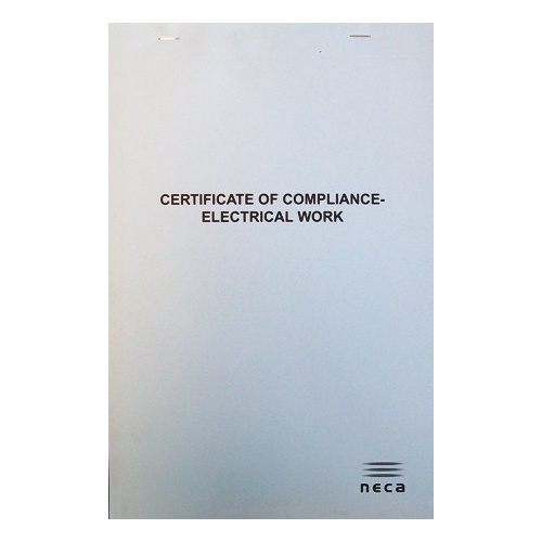 Certificate of Compliance Book