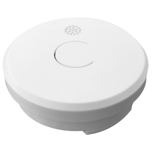 Red Photoelectric Stand-Alone Smoke Alarm with 9V Battery