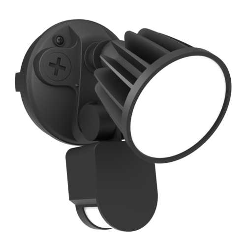 Stargem III 15W LED Floodlight Tri-Colour with PIR Sensor Black