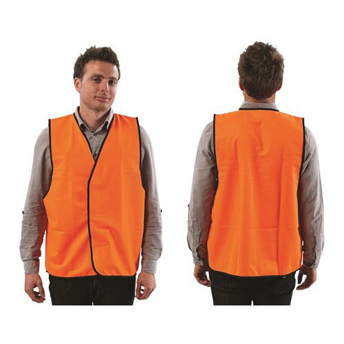 Fluoro Orange Safety Vest (Day Use)