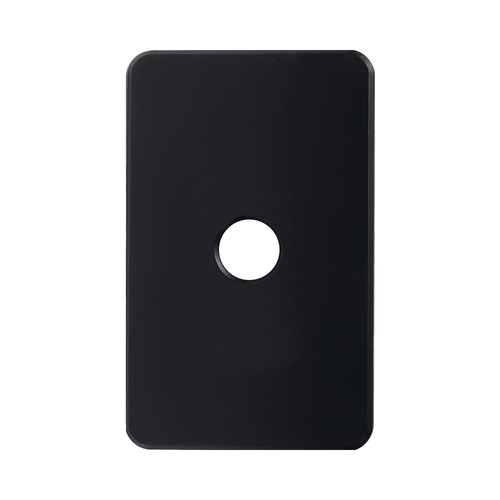 SAL PIXIE Ambience 1 Gang Switch Cover Black
