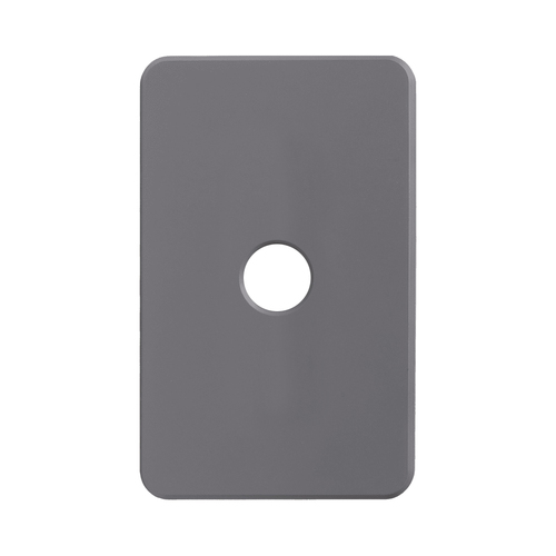 SAL PIXIE Ambience 1 Gang Switch Cover Grey