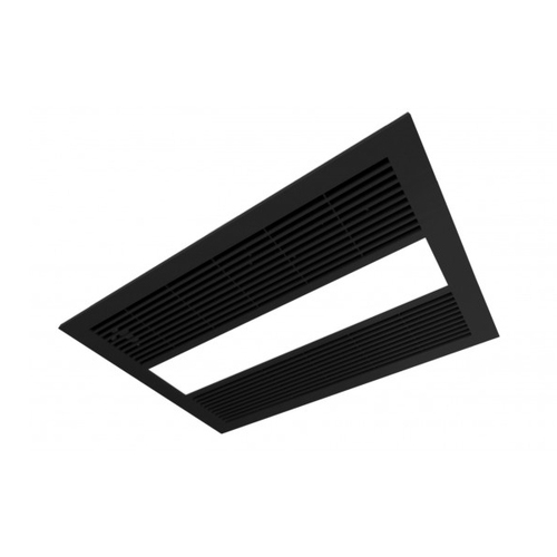 Black Sahara 4 In 1 Bathroom Fan Ventair | SAH31BL